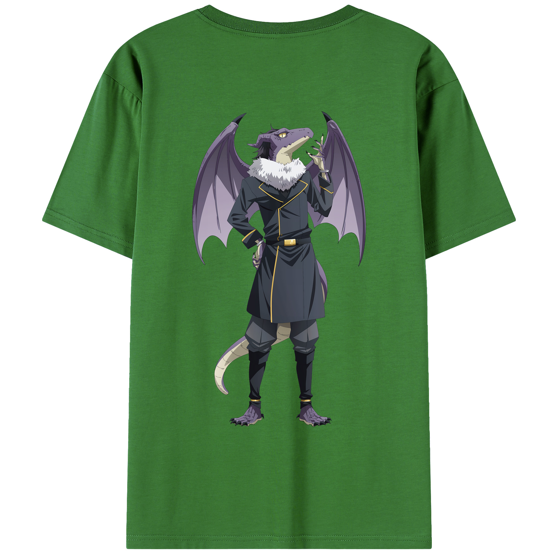 （画像用） 転スラ Regarding Reincarnated to Slime レディース半袖Tシャツ(バックプリント)